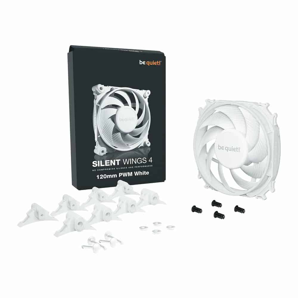 (image for) be quiet! 120mm Silent Wings 4 White PWM Fan